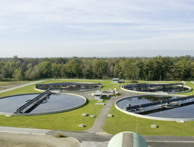 Wastewater treatment plant, Graz